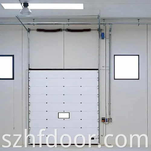 Industrial automatic sliding door